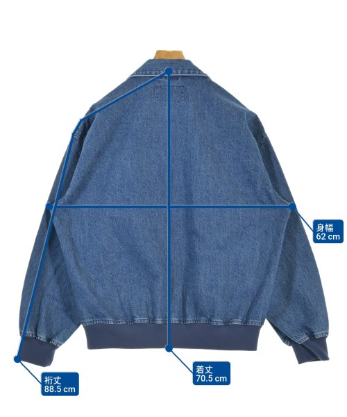 DESCENDANT（ディセンダント）デニムジャケット 紺 サイズ:2(M位) メンズ/2200665381034