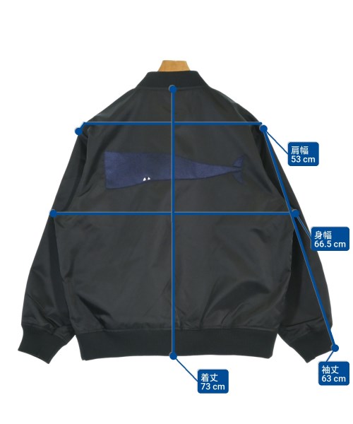 DESCENDANT（ディセンダント）ブルゾン 黒 サイズ:3(L位) メンズ/2200665381041