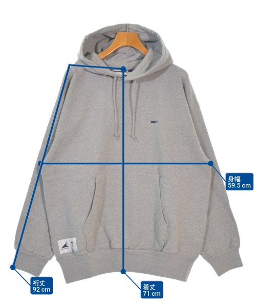 DESCENDANT（ディセンダント）パーカー グレー サイズ:3(L位) メンズ/2200665381065