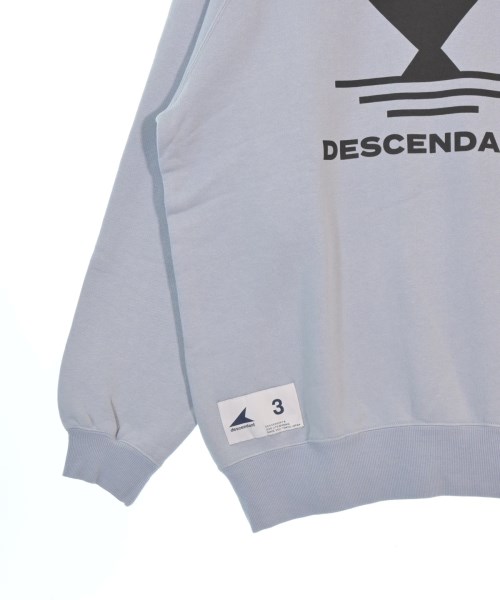 DESCENDANT（ディセンダント）スウェット 青 サイズ:3(L位) メンズ/2200665381072