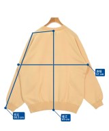 DESCENDANT（ディセンダント）スウェット 黄 サイズ:2(M位) メンズ/2200665381089