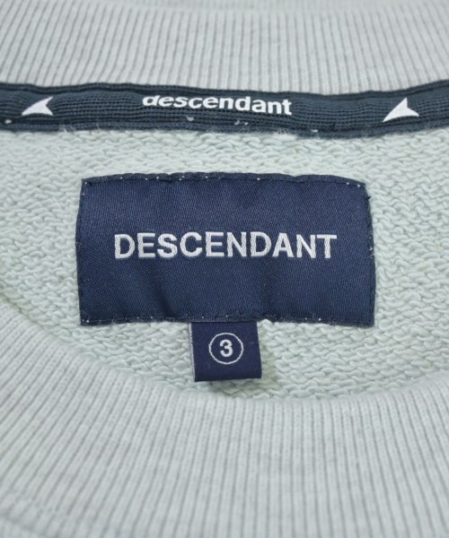 DESCENDANT（ディセンダント）スウェット 青 サイズ:3(L位) メンズ/2200665381096