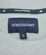 DESCENDANT（ディセンダント）スウェット 青 サイズ:3(L位) メンズ/2200665381096