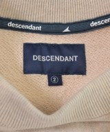 DESCENDANT（ディセンダント）スウェット ベージュ サイズ:2(M位) メンズ/2200665381102