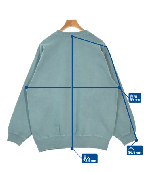 DESCENDANT（ディセンダント）スウェット 緑 サイズ:3(L位) メンズ/2200665381119