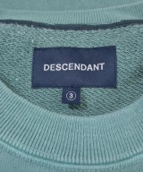 DESCENDANT（ディセンダント）スウェット 緑 サイズ:3(L位) メンズ/2200665381119