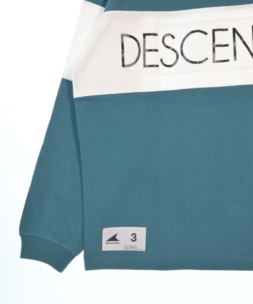 DESCENDANT（ディセンダント）ポロシャツ 青 サイズ:3(L位) メンズ/2200665381133