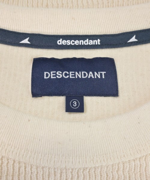 DESCENDANT（ディセンダント）Tシャツ・カットソー 白 サイズ:3(L位) メンズ/2200665381140