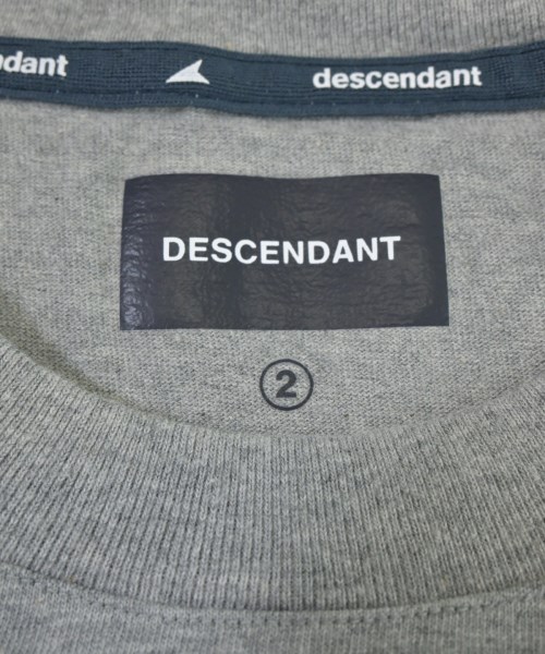 DESCENDANT（ディセンダント）Tシャツ・カットソー グレー サイズ:2(M位) メンズ/2200665381157