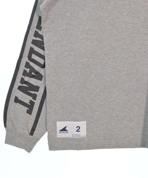 DESCENDANT（ディセンダント）Tシャツ・カットソー グレー サイズ:2(M位) メンズ/2200665381157