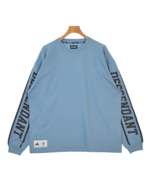 DESCENDANT(ディセンダント)Tシャツ・カットソー 青 サイズ:3(L位)/2200665381164