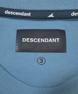 DESCENDANT（ディセンダント）Tシャツ・カットソー 青 サイズ:3(L位) メンズ/2200665381164