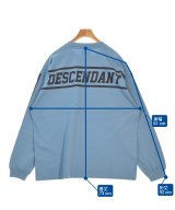 DESCENDANT（ディセンダント）Tシャツ・カットソー 青 サイズ:3(L位) メンズ/2200665381164