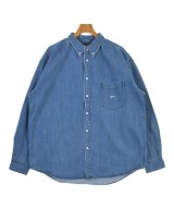DESCENDANT（ディセンダント）カジュアルシャツ 青 サイズ:3(L位) メンズ/2200665381188