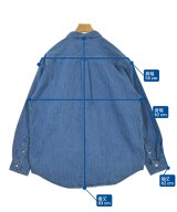 DESCENDANT（ディセンダント）カジュアルシャツ 青 サイズ:3(L位) メンズ/2200665381188