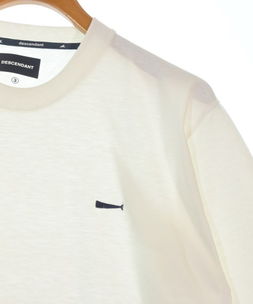 DESCENDANT（ディセンダント）Tシャツ・カットソー 白 サイズ:3(L位) メンズ/2200665381225
