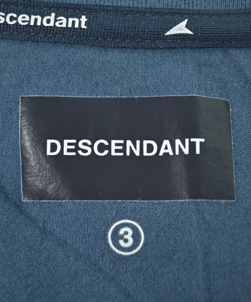DESCENDANT（ディセンダント）Tシャツ・カットソー 紺 サイズ:3(L位) メンズ/2200666329066