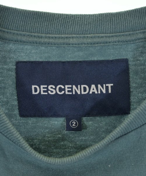 DESCENDANT（ディセンダント）Tシャツ・カットソー 青 サイズ:2(M位) メンズ/2200728574045