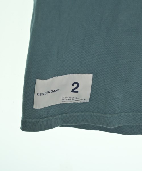 DESCENDANT（ディセンダント）Tシャツ・カットソー 青 サイズ:2(M位) メンズ/2200728574045