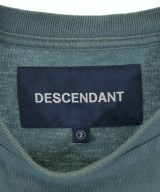 DESCENDANT（ディセンダント）Tシャツ・カットソー 青 サイズ:2(M位) メンズ/2200728574045