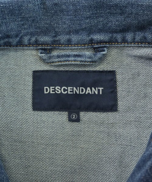 DESCENDANT（ディセンダント）デニムジャケット 青 サイズ:2(M位) メンズ/2200727681010