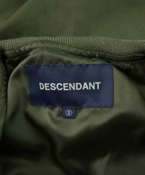 DESCENDANT（ディセンダント）ミリタリーブルゾン 緑 サイズ:2(M位) メンズ/2200727681027