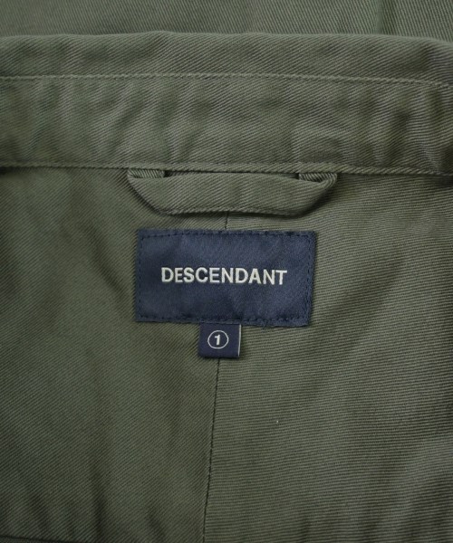 DESCENDANT（ディセンダント）カジュアルシャツ グレー サイズ:1(S位) メンズ/2200727681058
