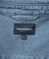 DESCENDANT（ディセンダント）カジュアルシャツ 青 サイズ:2(M位) メンズ/2200727681072