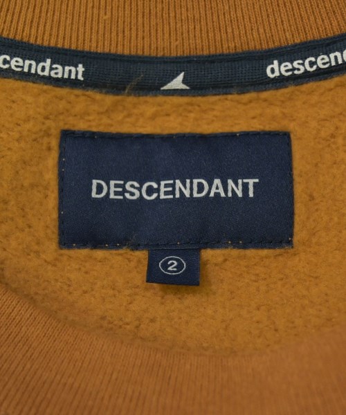 DESCENDANT（ディセンダント）スウェット オレンジ サイズ:2(M位) メンズ/2200727681096