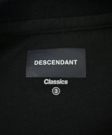DESCENDANT（ディセンダント）Tシャツ・カットソー 黒 サイズ:3(L位) メンズ/2200727681102
