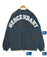 DESCENDANT（ディセンダント）Tシャツ・カットソー 紺 サイズ:2(M位) メンズ/2200727681119