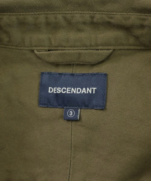 DESCENDANT（ディセンダント）カジュアルシャツ 茶 サイズ:3(L位) メンズ/2200727681140