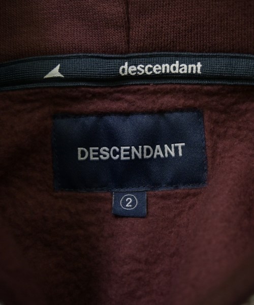 DESCENDANT（ディセンダント）パーカー 赤 サイズ:2(M位) メンズ/2200727681164
