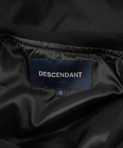 DESCENDANT（ディセンダント）ミリタリーブルゾン 黒 サイズ:3(L位) メンズ/2200727681195