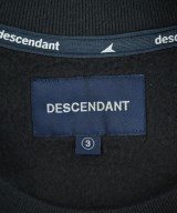 DESCENDANT（ディセンダント）スウェット 黒 サイズ:3(L位) メンズ/2200727681218