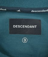 DESCENDANT（ディセンダント）Tシャツ・カットソー 青 サイズ:3(L位) メンズ/2200727681225