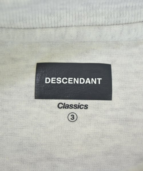 DESCENDANT（ディセンダント）Tシャツ・カットソー 白 サイズ:3(L位) メンズ/2200727681232