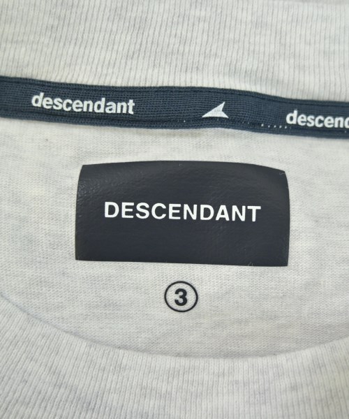 DESCENDANT（ディセンダント）Tシャツ・カットソー 白 サイズ:3(L位) メンズ/2200727681249