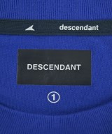 DESCENDANT（ディセンダント）Tシャツ・カットソー 青 サイズ:1(S位) メンズ/2200727681263