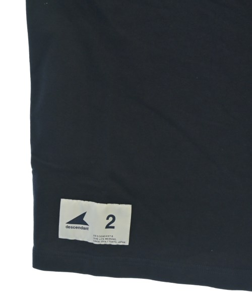 DESCENDANT（ディセンダント）Tシャツ・カットソー 紺 サイズ:2(M位) メンズ/2200727681270
