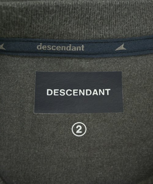 DESCENDANT（ディセンダント）Tシャツ・カットソー グレー サイズ:2(M位) メンズ/2200727681294