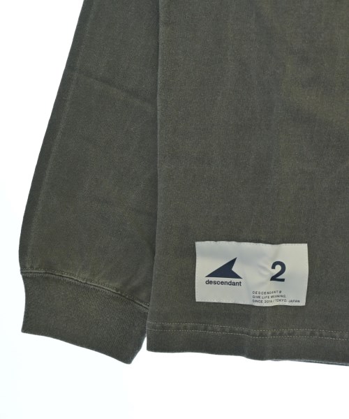 DESCENDANT（ディセンダント）Tシャツ・カットソー グレー サイズ:2(M位) メンズ/2200727681294