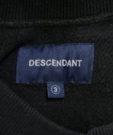 DESCENDANT（ディセンダント）スウェット 黒 サイズ:3(L位) メンズ/2200733164262