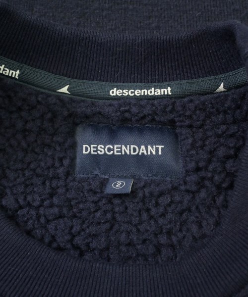 DESCENDANT（ディセンダント）スウェット 紺 サイズ:2(M位) メンズ/2200715494158