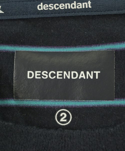 DESCENDANT（ディセンダント）Tシャツ・カットソー 紺 サイズ:2(M位) メンズ/2200719830259