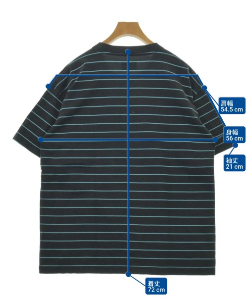 DESCENDANT（ディセンダント）Tシャツ・カットソー 紺 サイズ:2(M位) メンズ/2200719830259