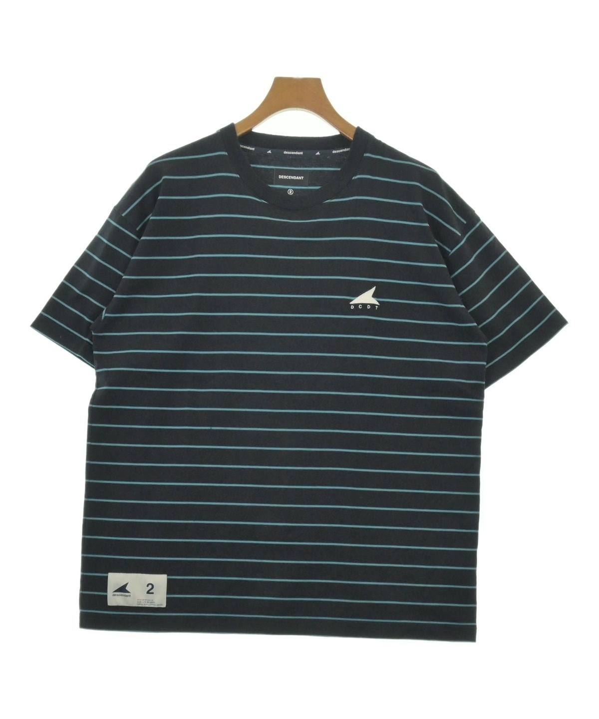 DESCENDANT（ディセンダント）Tシャツ・カットソー 紺 サイズ:2(M位