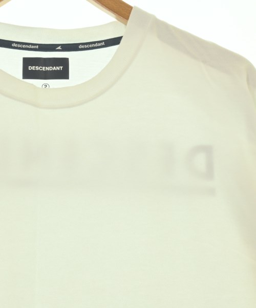 DESCENDANT（ディセンダント）Tシャツ・カットソー 白 サイズ:2(M位) メンズ/2200719830273