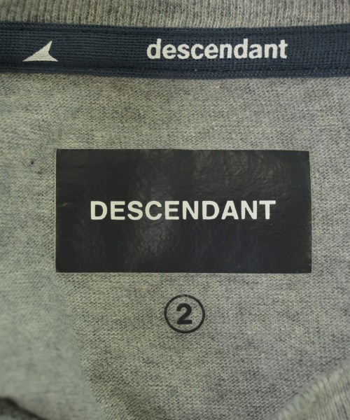 DESCENDANT（ディセンダント）Tシャツ・カットソー グレー サイズ:2(M位) メンズ/2200719830280