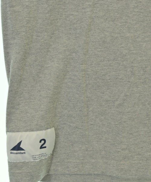 DESCENDANT（ディセンダント）Tシャツ・カットソー グレー サイズ:2(M位) メンズ/2200719830280